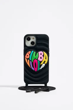 Clearance BIMBA Y LOLA Funda Iphone 14 Silicona Negra