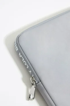 New BIMBA Y LOLA Funda Portatil 13,5" Nylon Lila Empolvado