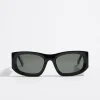 Cheap BIMBA Y LOLA Gafas De Sol Rectangulares Negras