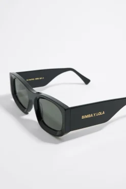 Cheap BIMBA Y LOLA Gafas De Sol Rectangulares Negras