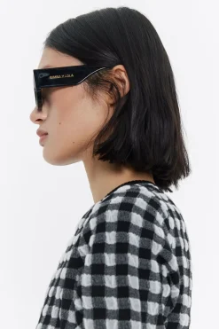 Cheap BIMBA Y LOLA Gafas De Sol Rectangulares Negras