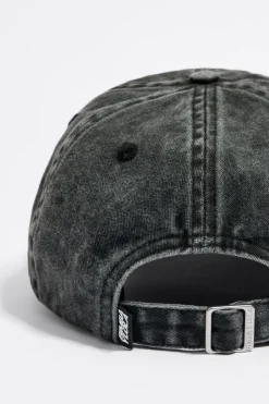 New BIMBA Y LOLA Gorra Algodon Corazon Negra