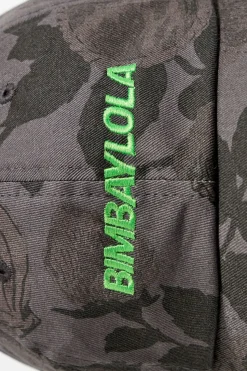 Store BIMBA Y LOLA Gorra Algodon Print Canary Gris