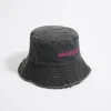 Discount BIMBA Y LOLA Gorro Bucket Algodon Negro