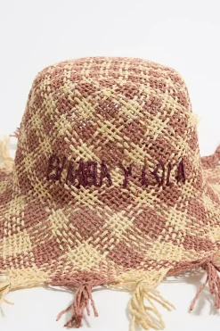 Online BIMBA Y LOLA Gorro Rafia Rosa