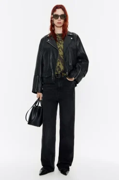 Cheap BIMBA Y LOLA Jersey Lino Animal Mix Verde