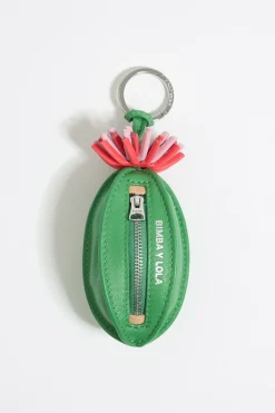 Best BIMBA Y LOLA Llavero Charm Pelota Piel Verde