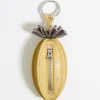 Fashion BIMBA Y LOLA Llavero Charm Pelota Piel Amarillo