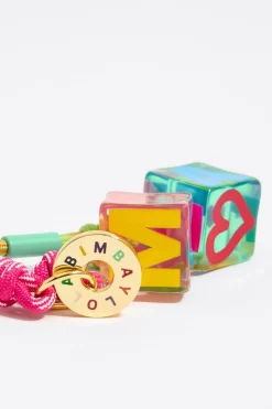 Discount BIMBA Y LOLA Llavero Dados Resina Fucsia