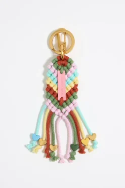 Hot BIMBA Y LOLA Llavero Trenzado Rosa