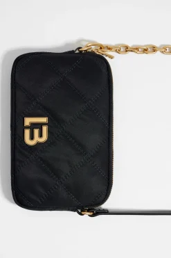 Best Sale BIMBA Y LOLA Minibolso Acolchado Nylon Negro