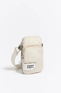 Cheap BIMBA Y LOLA Minibolso Nylon Marfil