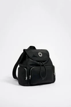 Clearance BIMBA Y LOLA Mochila Mediana Multibolsillos Negra