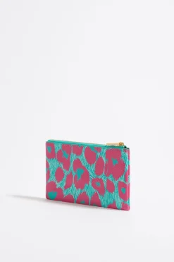 Cheap BIMBA Y LOLA Monedero Leopard Turquesa