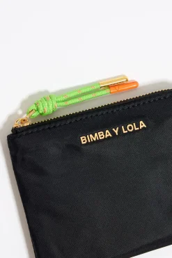 Online BIMBA Y LOLA Monedero Nylon Negro