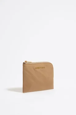 Shop BIMBA Y LOLA Monedero Nylon Tostado