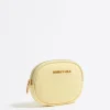 Shop BIMBA Y LOLA Monedero Ovalado Nylon Amarillo Claro