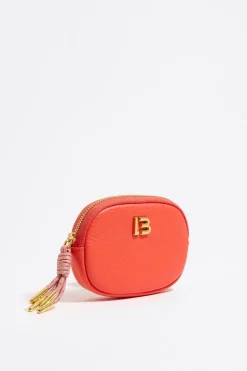 Sale BIMBA Y LOLA Monedero Ovalado Piel Coral