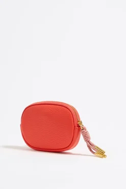 Sale BIMBA Y LOLA Monedero Ovalado Piel Coral
