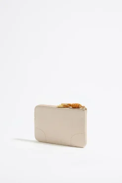 Cheap BIMBA Y LOLA Monedero Piel Blanco Roto