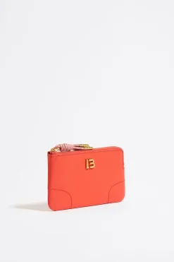 Best BIMBA Y LOLA Monedero Piel Coral