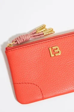 Best BIMBA Y LOLA Monedero Piel Coral
