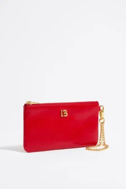 Hot BIMBA Y LOLA Monedero Piel Rojo