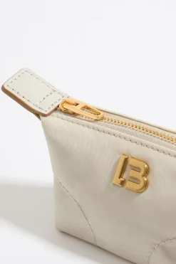 Outlet BIMBA Y LOLA Monedero Trapecio Mini Nylon Piedra