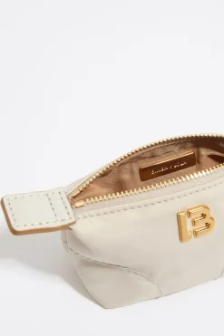 Outlet BIMBA Y LOLA Monedero Trapecio Mini Nylon Piedra