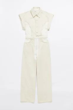 Sale BIMBA Y LOLA Mono Denim Cargo Bicolor