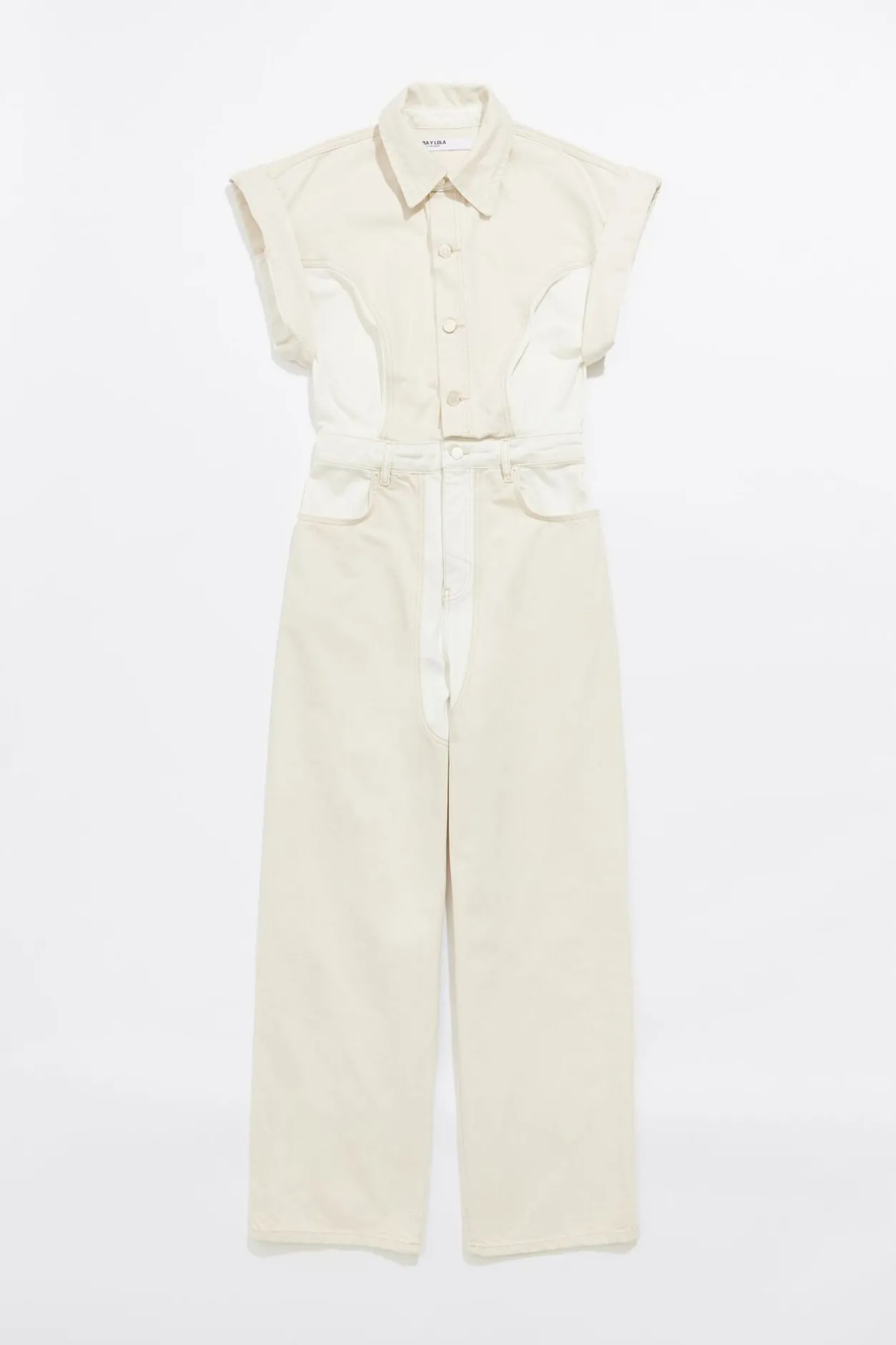 Clearance BIMBA Y LOLA Mono Denim Cargo Bicolor