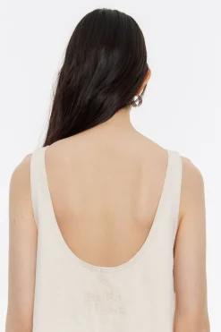 Hot BIMBA Y LOLA Mono Denim Largo Crudo