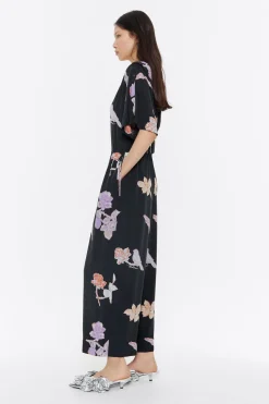 Flash Sale BIMBA Y LOLA Mono Fluido Birds Gris Oscuro