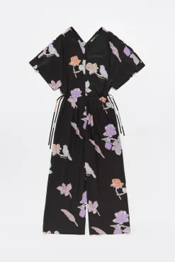 Flash Sale BIMBA Y LOLA Mono Fluido Birds Gris Oscuro