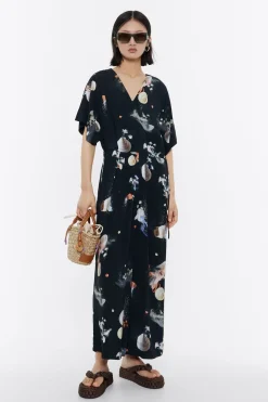 New BIMBA Y LOLA Mono Fluido Waves Antracita