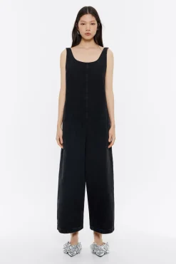 Hot BIMBA Y LOLA Mono Largo Denim Negro