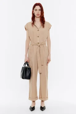 Sale BIMBA Y LOLA Mono Oversize Beige