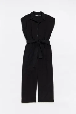Flash Sale BIMBA Y LOLA Mono Oversize Denim Negro