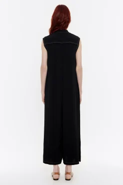 Clearance BIMBA Y LOLA Mono Oversize Lazo Negro