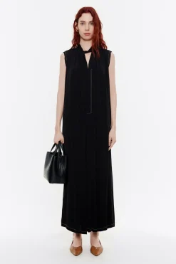 Clearance BIMBA Y LOLA Mono Oversize Lazo Negro