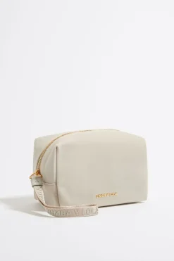 Discount BIMBA Y LOLA Neceser Mediano Nylon Piedra