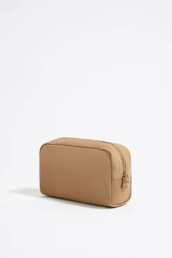 Store BIMBA Y LOLA Neceser Mediano Nylon Tostado