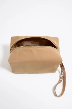 Discount BIMBA Y LOLA Neceser Mediano Nylon Tostado