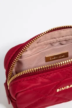 Online BIMBA Y LOLA Neceser Mini Nylon Rojo Oscuro