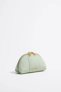 New BIMBA Y LOLA Neceser Pequeno Nylon Verde Agua