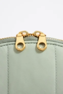 New BIMBA Y LOLA Neceser Pequeno Nylon Verde Agua