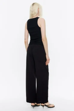 Outlet BIMBA Y LOLA Pantalon Jogger Algodon Negro