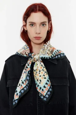 Online BIMBA Y LOLA Panuelo Campanillas Blanco Roto