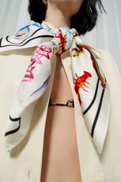 Shop BIMBA Y LOLA Panuelo Print Parque