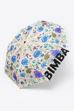 Discount BIMBA Y LOLA Paraguas Flores Amarillo Claro